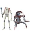 Pack de 2 figurines Star Wars KX Security Droid et Droideka Hasbro - vue de détail