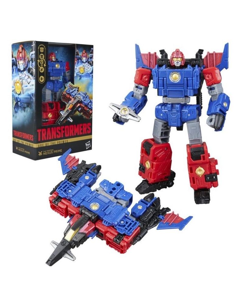 Figurine Transformers Nexus Prime Voyager Hasbro vue de face