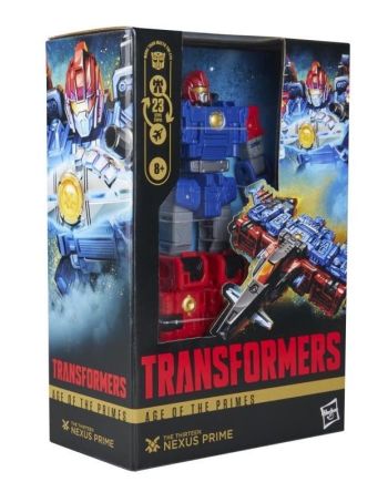 Figurine Transformers Nexus Prime Voyager Hasbro détail des articulations