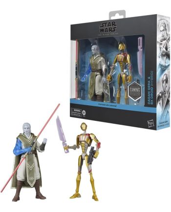 Figurine Dagan Gera Star Wars Jedi Survivor Black Series 15cm Hasbro - vue face