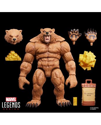 MARVEL - Marvel's Grizzly - Figurine Legend Series 15cm - vue du packaging