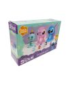 STITCH & ANGEL & SCRUMP - Set de 3 Figurines à Peindre - vue de dos
