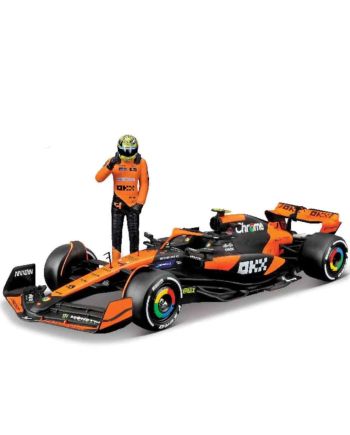 Détail de la monoplace McLaren MCL38 Norris miniature 1/24