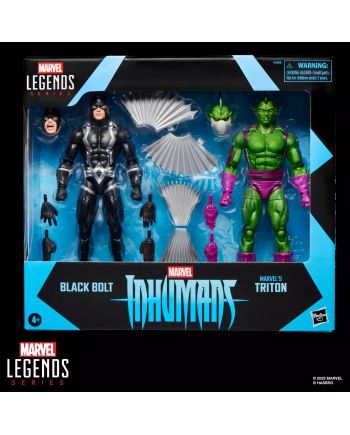 Figurine Black Bolt Marvel Legends Series - détail du personnage