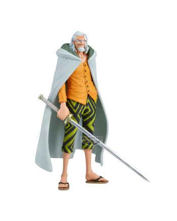 Figurine Silvers Rayleigh King of Artist 23cm One Piece Banpresto - vue de face