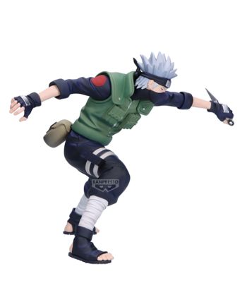 Figurine Kakashi Hatake Naruto Vibration Stars 13cm Banpresto - vue profil