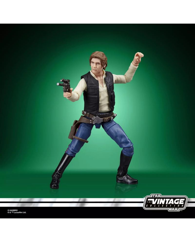 Figurine Han Solo Star Wars Vintage Collection 10cm Hasbro - vue face