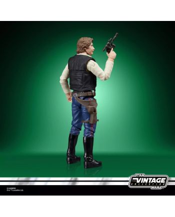 Figurine Han Solo Star Wars Vintage Collection 10cm Hasbro - packaging vintage