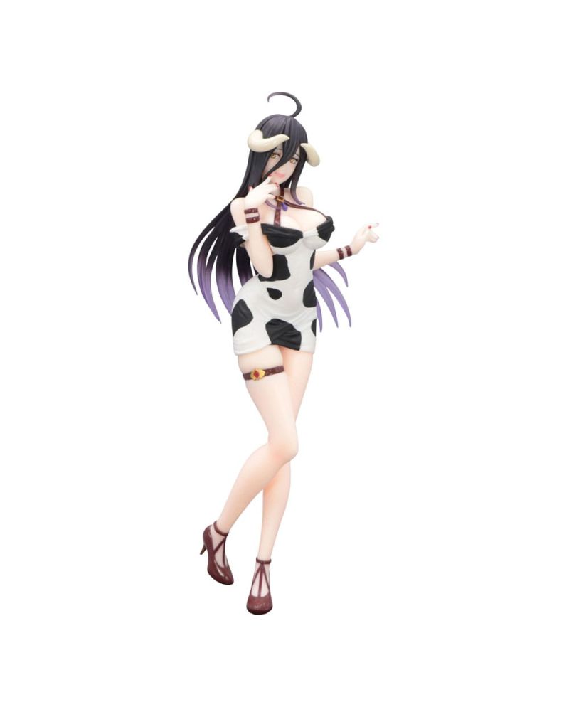Figurine OVERLORD Albedo Mini Dress Cow Trio Try It par Furyu, vue de face