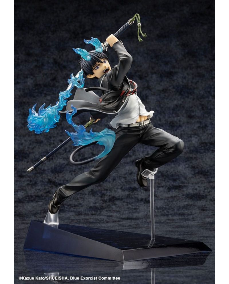 Statuette Rin Okumura Blue Exorcist échelle 1/8 ARTFXJ Kotobukiya vue face