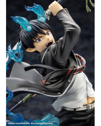 Statuette Rin Okumura ARTFXJ vue de profil
