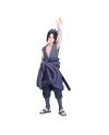 NARUTO SHIPPUDEN - Sasuke Uchiha - Figurine Panel Spectacle 13cm - vue de face