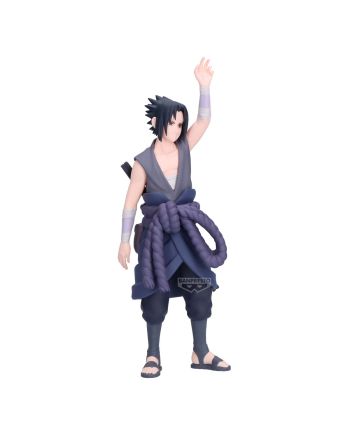 NARUTO SHIPPUDEN - Sasuke Uchiha - Figurine Panel Spectacle 13cm - vue de profil
