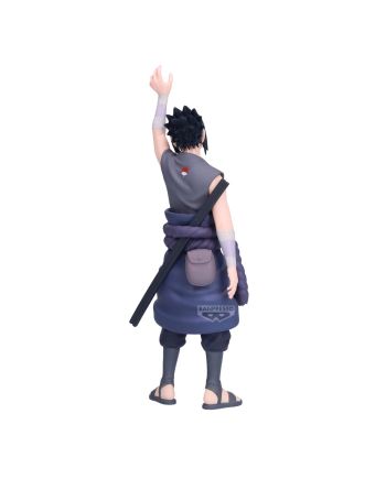 NARUTO SHIPPUDEN - Sasuke Uchiha - Figurine Panel Spectacle 13cm - vue de detail