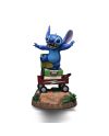 Statuette Stitch Disney Iron Studios - vue de profil