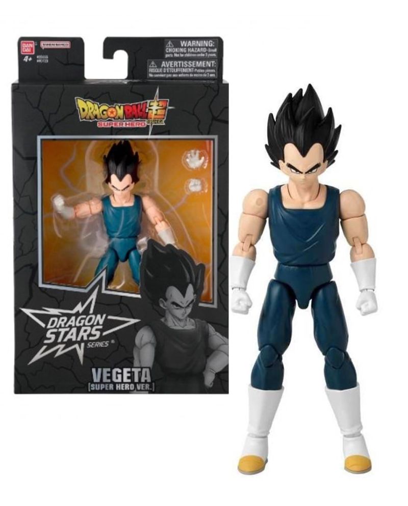 Figurine Vegeta DBS Super Hero Dragon Stars 17cm face avant