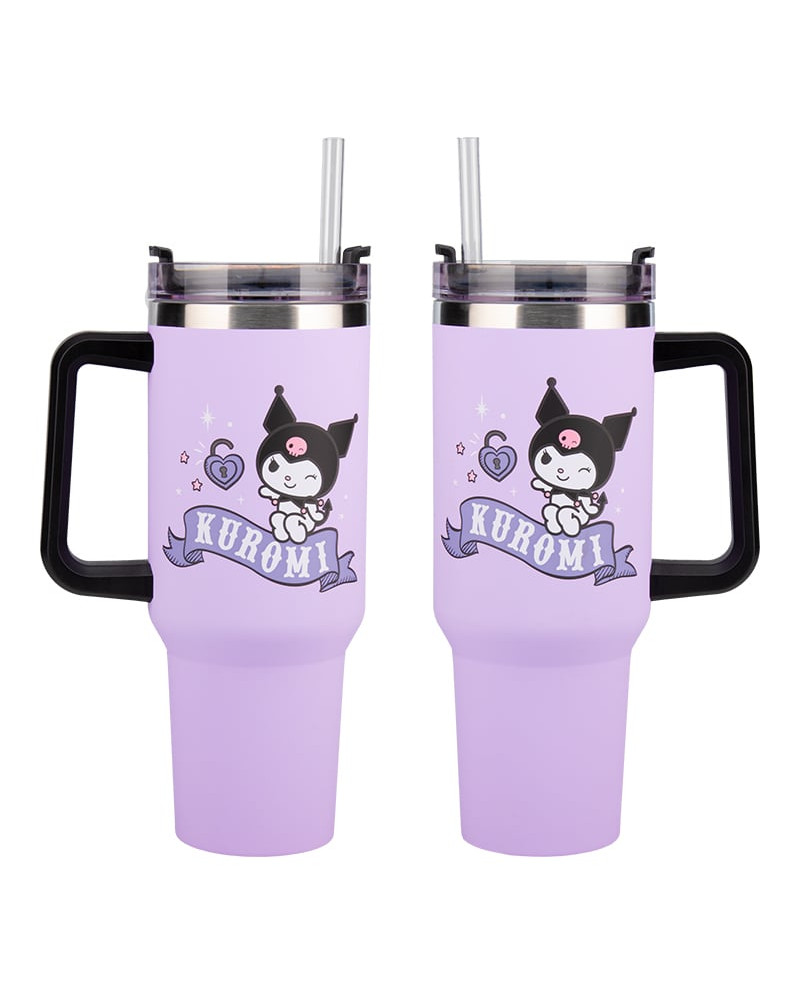 KUROMI - Travel Mug XL 900ml with straw