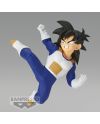 Détail du visage et des détails de la figurine Son Gohan Dragon Ball Z