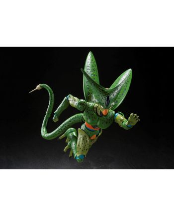 Figurine Cell Première Forme 17cm Dragon Ball Z gros plan sculpt