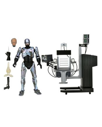 Figurine Ultimate Robocop Battle Damaged Neca vue de face 20cm