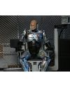 Détail des dommages de combat sur la figurine Robocop