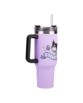 KUROMI - Travel Mug XL 900ml with straw