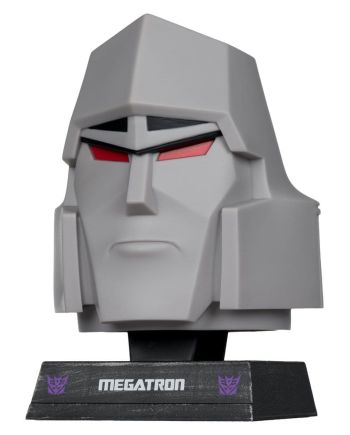 TRANSFORMERS - Megatron - Statuette Mini Réplique Tête 1/3 18cm - vue de profil