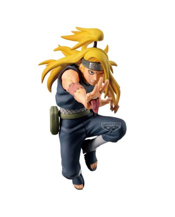Figurine Deidara Naruto Vibration Stars 19cm Banpresto, vue de face