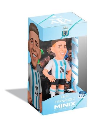 ARGENTINE - Fernandez - Figurine Minix Coupe du Monde 12cm - vue de face