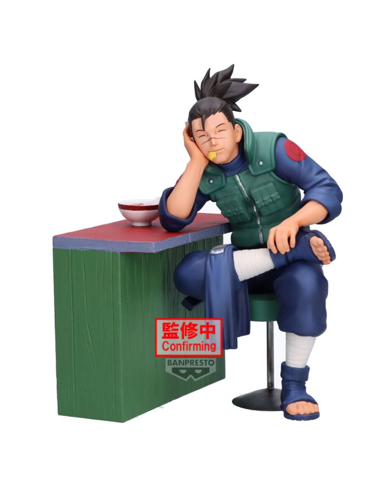 Figurine Iruka Umino Naruto 72 Series Banpresto vue de face