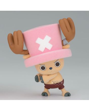 ONE PIECE - Chopper "Version B" - Figurine Fluffy Puffy 7cm - vue de face