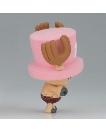 ONE PIECE - Chopper "Version B" - Figurine Fluffy Puffy 7cm - vue de profil