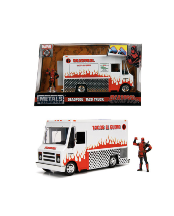 DEADPOOL - Foodtruck + Figurine Deadpool - 1:24 - vue principale