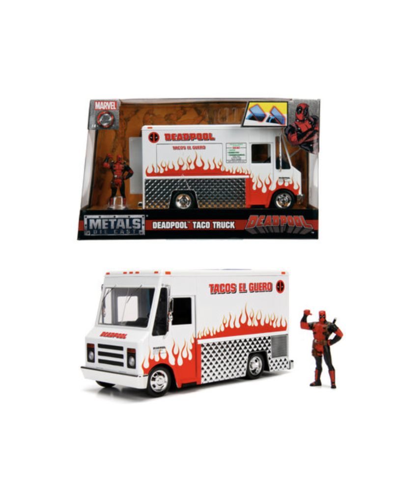 DEADPOOL - Foodtruck + Figurine Deadpool - 1:24 - vue principale