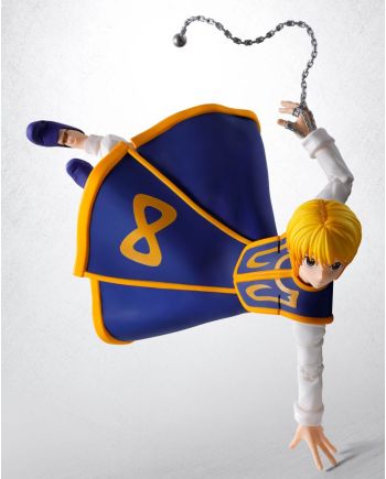 Figurine Kurapika S.H. Figuarts 15cm Hunter x Hunter - détail du visage