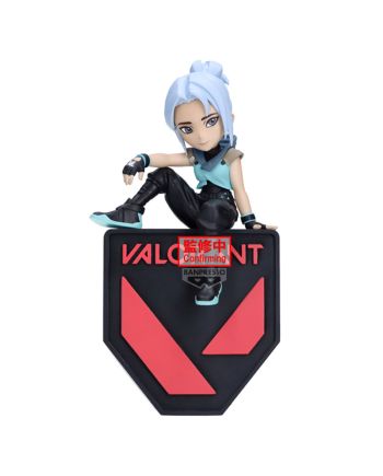 Figurine VALORANT Jett Monitor Top 15cm par Banpresto, vue de face