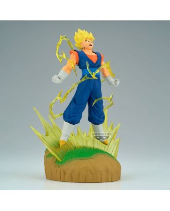 Figurine Vegito Dragon Ball Z History Box 17cm Banpresto - vue de profil