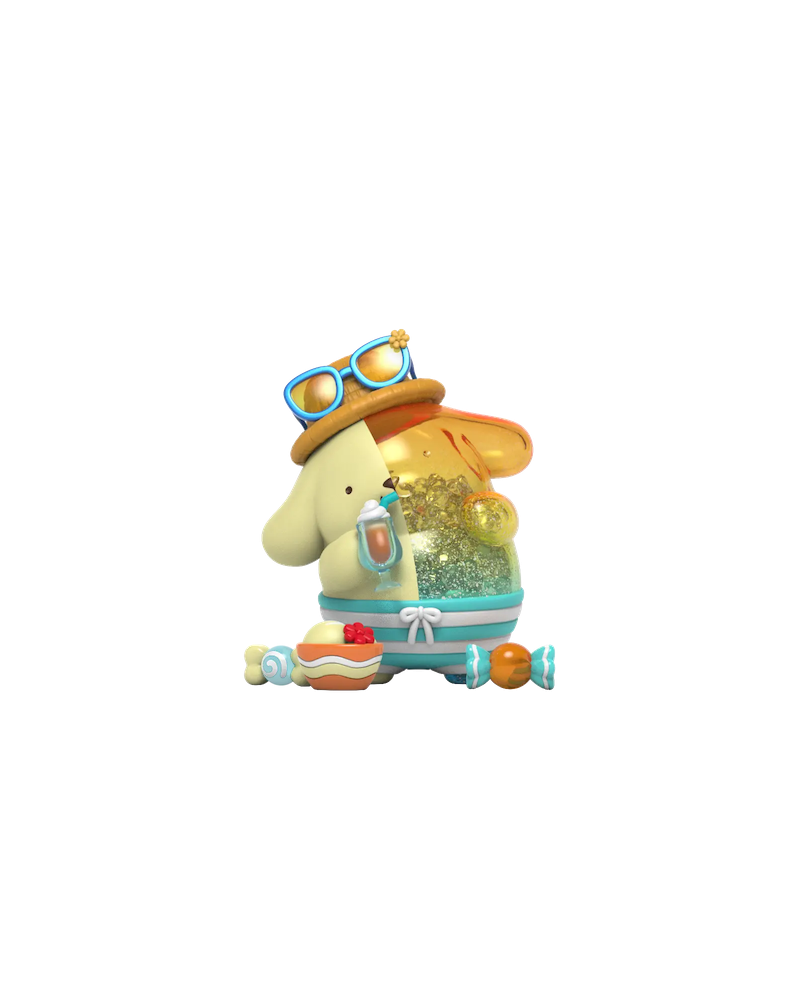 HELLO KITTY - Pompompurin - Figure Sea Breeze Series 15cm - vue principale