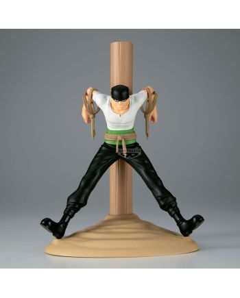 ONE PIECE - Zoro - Figurine Figure Life 17cm - vue de face