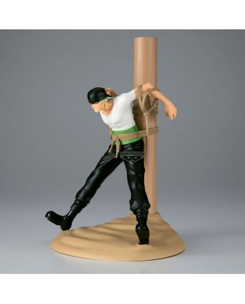 ONE PIECE - Zoro - Figurine Figure Life 17cm - vue de profil
