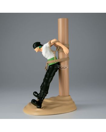 ONE PIECE - Zoro - Figurine Figure Life 17cm - vue de dos