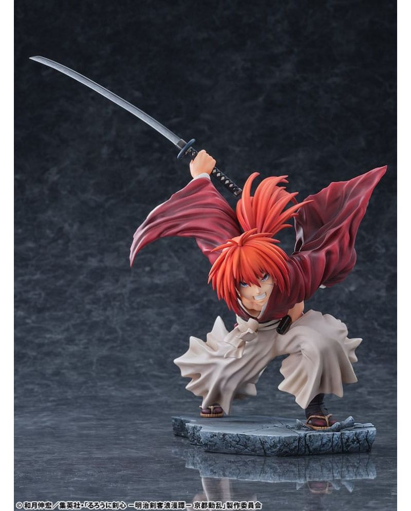 Statuette Kenshin Himura Le Vagabond 1/6 Bellfine - vue de face