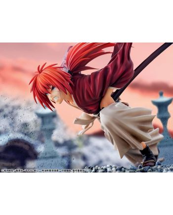 Figurine Kenshin Himura 26cm - vue de profil