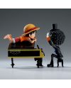 ONE PIECE - Luffy & Brook - Figurine WCF Log Stories 8cm - vue de detail