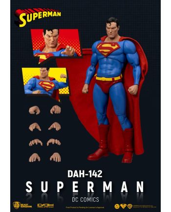 Figurine Superman DC Comics socle et packaging