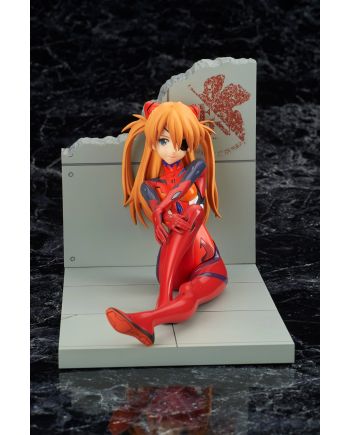 EVANGELION - Asuka Langley "Plugsuit" - Statuette 11.5cm - vue de face