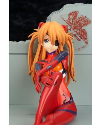 EVANGELION - Asuka Langley "Plugsuit" - Statuette 11.5cm - vue du packaging