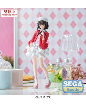 Statuette Megumi Kato Saekano The Movie Finale détail du visage