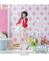 Statuette Megumi Kato Saekano The Movie Finale détail du visage