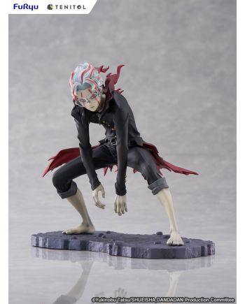 Statuette Tenitol Okarun Transformé DANDADAN vue de face - Furyu